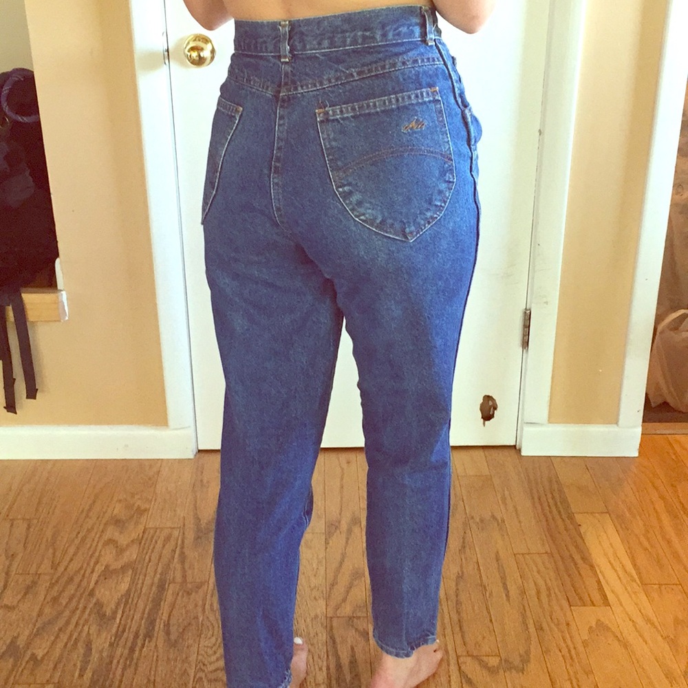Chic vintage jeans